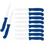 RÖR Solingen Tafelmes – RVS – Lemmet 10,5 cm – Blauw, Huis en Inrichting, Keuken | Bestek, Ophalen of Verzenden, Nieuw, Rvs of Chroom