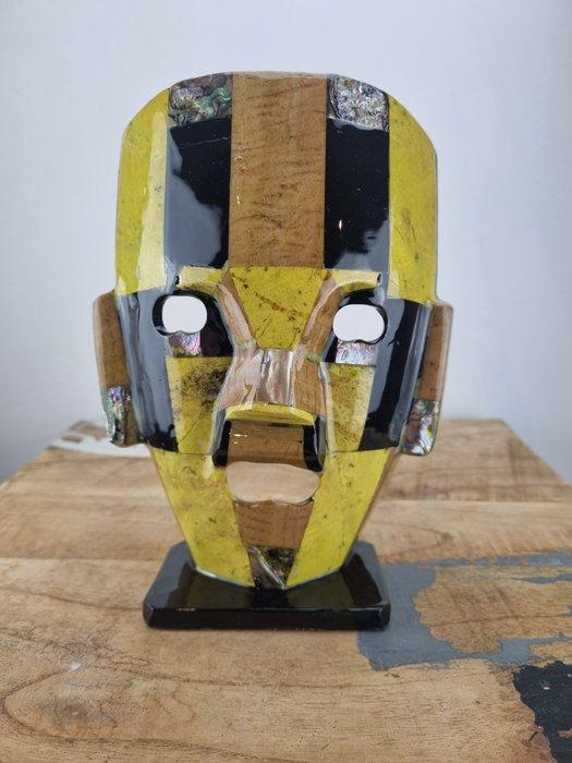!! Geen minimumprijs !! Mexicaans begrafenis doodsmasker, Antiek en Kunst, Curiosa en Brocante