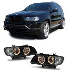 Angel Eyes (Geel) Koplampen Xenon BMW X5 E53 B5822, Auto-onderdelen, Verlichting, Nieuw, BMW
