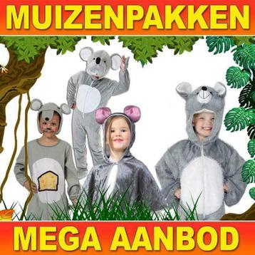 Muizenpak - Muizen kostuums voor volwassenen & kinder