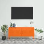 vidaXL Tv-meubel 105x35x50 cm staal oranje, Huis en Inrichting, Kasten | Televisiemeubels, 100 tot 150 cm, Verzenden, Nieuw, Minder dan 100 cm