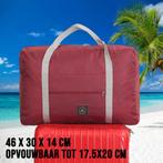 Opvouwbare Reistas Weekendtas - 46 x 30 x 14 cm - Bordeaux, Sieraden, Tassen en Uiterlijk, Tassen | Reistassen en Weekendtassen