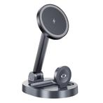 3 in 1 Magnetisch Oplaadstation - Compatibel met Apple, Verzenden, Nieuw