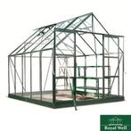 Royal Well Tuinkas Magnum 128 Veiligheidsglas Groen Gecoat, Nieuw