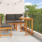 vidaXL Tuin Bistro Set 3 pcs Bruin Massief acaciahout, Tuin en Terras, Verzenden, Nieuw