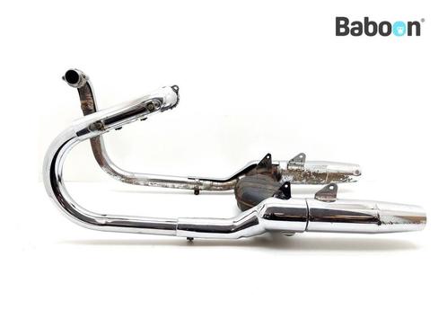 Uitlaatsysteem Compleet Origineel Honda VT 700 C Shadow, Motoren, Onderdelen | Honda, Gebruikt, Verzenden