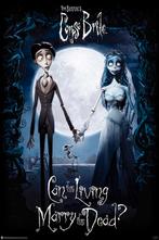 Poster Corpse Bride Victor & Emily 61x91,5cm, Verzamelen, Verzenden, Nieuw, A1 t/m A3