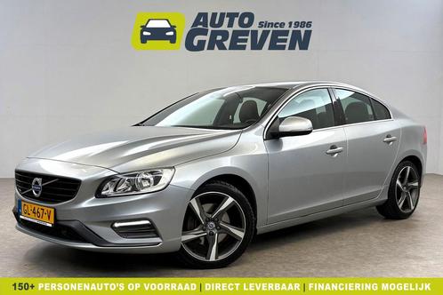 Volvo S60 2.0 T5 245PK R-Design LED Trekhaak Virtual Clima., Auto's, Volvo, Te koop, Automaat, Overige carrosserieën, Benzine