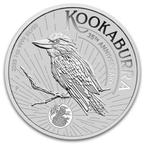 Kookaburra 1 oz 2025 (500.000 oplage), Verzenden, Losse munt, Zilver