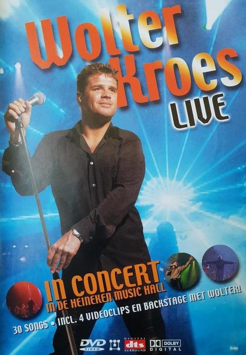 dvd - Wolter Kroes - In Concert In De Heineken Music Hall..., Cd's en Dvd's, Dvd's | Overige Dvd's, Zo goed als nieuw, Verzenden