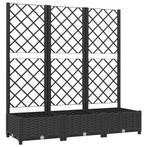 Plantenbak met Latwerk - OP = OP! Outlet Deal, Kunststof, 100 cm of meer, Nieuw, Ophalen of Verzenden