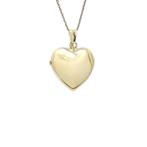 Gouden vintage hart medaillon met gravure 14 kt, Sieraden, Tassen en Uiterlijk, Kettinghangers, Ophalen of Verzenden, Nieuw