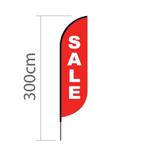 Proflag Beachflag Convex S-60 x 240 cm - Sale Print - Vla..., Ophalen of Verzenden, Nieuw