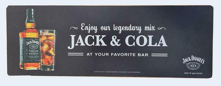 Jack daniel's barmat, Zakelijke goederen, Horeca | Overige, Verzenden