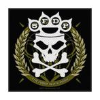 Five Finger Death Punch Knuckles Crown Patch officiële merch, Ophalen of Verzenden, Nieuw, Kleding