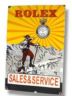 Rolex - Emaille plaat - Emaille, Antiek en Kunst