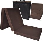 Logeermatras - bruin - camping matras - reismatras - opvo..., Huis en Inrichting, Slaapkamer | Matrassen en Bedbodems, Ophalen of Verzenden