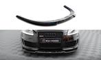 Voorspoiler V.1 Audi RS6 C6 Avant Maxton Glans Zwart, Auto-onderdelen, Ophalen of Verzenden, Nieuw