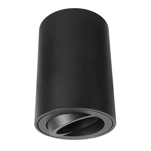 Moderne opbouwspot zwart, Onno, Huis en Inrichting, Lampen | Plafondlampen, Nieuw, Metaal, Ophalen of Verzenden