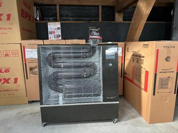 Airrex werkplaatskachel heater verwarming uniek systeem.
