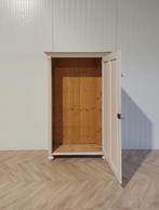 Landelijke klassieke kast, eendeurs, kledingkast, legkast