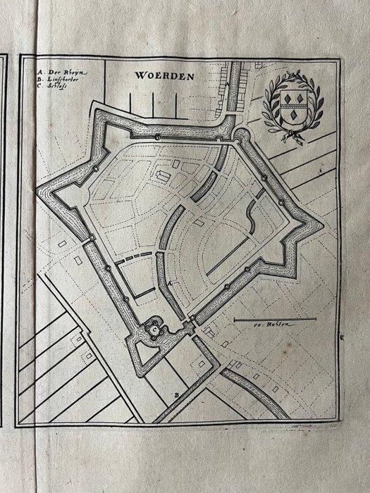 Nederland - Wijk bij Duurstede en Woerden, Utrecht; C., Boeken, Atlassen en Landkaarten
