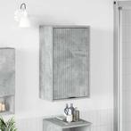 vidaXL Badkamer Kast Wandgemonteerd Beton Grijs 39 x 23,5 x, Verzenden, Nieuw