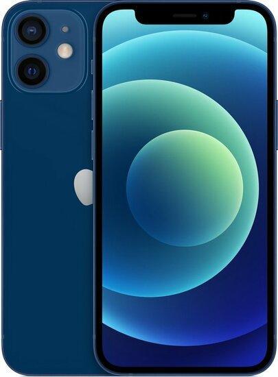 nieuwstaat Apple iPhone 12 mini 64GB blauw 5,4 + 12 maan..., Telecommunicatie, Mobiele telefoons | Apple iPhone, Nieuw, Verzenden