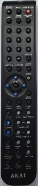 Afstandsbediening akai dvd groot, Ophalen of Verzenden, Nieuw, Origineel