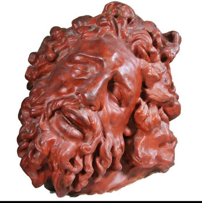 sculptuur, Testa di Laoconte - 38 cm - Was, Antiek en Kunst, Antiek | Keramiek en Aardewerk