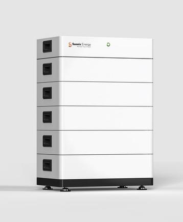 Sunnix Thuisbatterij + 10 kW Hybride Omvormer + Installatie beschikbaar voor biedingen