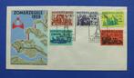 Nederland 1959 - FDC Zomerzegels + open klep en attest Henk, Postzegels en Munten, Postzegels | Nederland, Gestempeld