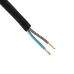 VMVL kabel zwart 2 x 2.5mm2 - per meter, Ophalen of Verzenden, Nieuw
