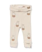 HEMA Nijntje newborn legging rib ecru, Verzenden, Nieuw