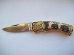 Franklin Mint - Collector Knives - Jachtmes met 24 karaat