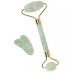 Ruhhy Jadeiet Gezichtsmasseerder - 14 x5 cm - Hygiënisch., Ophalen of Verzenden, Nieuw