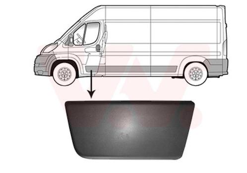 DEURBEKLEDING VOOR CITROEN JUMPER 2014-, Auto diversen, Auto-accessoires, Nieuw, Ophalen of Verzenden