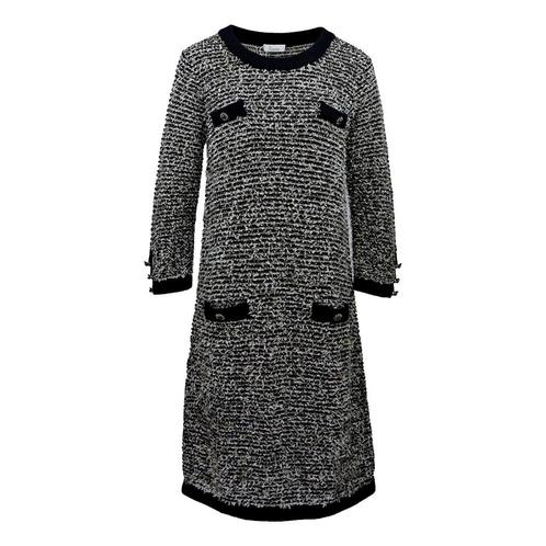 Princess goes Hollywood • wollen tweed jurk • 36, Kleding | Dames, Jurken, Zwart, Nieuw, Maat 36 (S), Verzenden