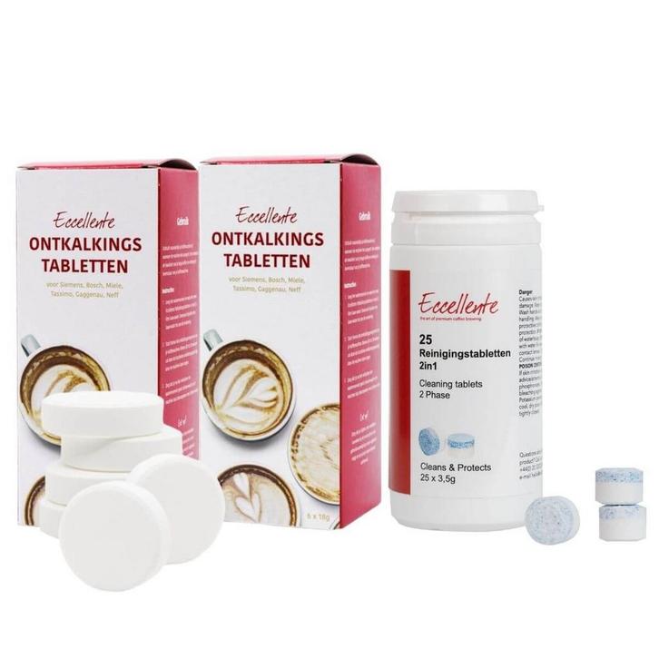ECCELLENTE Onderhoudsset voor Jura – Ontkalker en, Witgoed en Apparatuur, Koffiemachine-accessoires, Nieuw, Ophalen of Verzenden