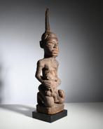 sculptuur - Phemba Kongo Woyo-moederschap - Congo