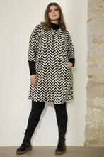 Zhenzi jurk zigzag Maat:, Kleding | Dames, Verzenden, Nieuw, Overige kleuren