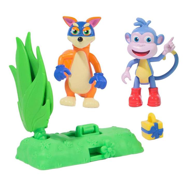 Dora Speelfigurenset - Boots & Zwieber, Kinderen en Baby's, Speelgoed | Actiefiguren, Ophalen of Verzenden