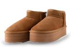 Warmbat Boots in maat 37 Bruin | 10% extra korting, Kleding | Dames, Schoenen, Bruin, Verzenden, Overige typen, Zo goed als nieuw