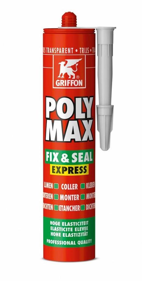 Poly Max Fix  Seal Express Trijs, Doe-het-zelf en Verbouw, Isolatie en Afdichting, Ophalen of Verzenden