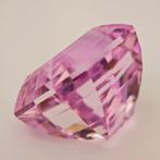 Zonder Minimumprijs Kunziet - 61.86 ct - Antwerp Laboratory, Sieraden, Tassen en Uiterlijk, Edelstenen, Nieuw