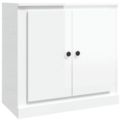 Hoogglans Wit Dressoir - Tweedekansje - Strak Design!, Huis en Inrichting, Kasten | Dressoirs, 50 tot 100 cm, 25 tot 50 cm, Nieuw