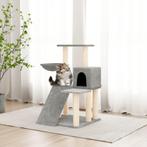 vidaXL Kattenmeubel met sisal krabpalen 82 cm lichtgrijs, Dieren en Toebehoren, Verzenden, Nieuw
