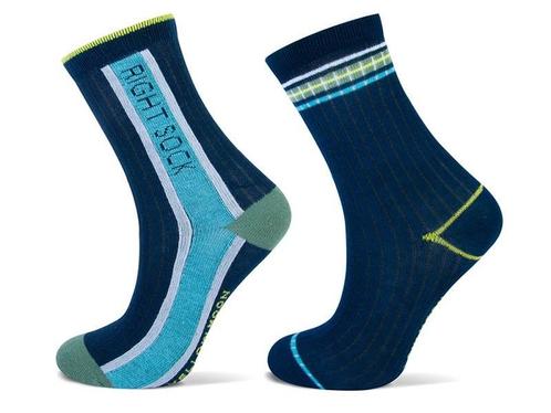 2 Paar kindersokken - Left-Right - Marineblauw, Kinderen en Baby's, Kinderkleding | Schoenen en Sokken, Verzenden