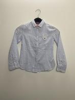 Tommy Hilfiger Blouse  / Wit, Blauw / Maat    128, Nieuw