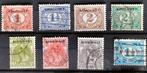 Nederland 1913/1958 - Collectie dienstzegels - Nvph D1 - D, Gestempeld